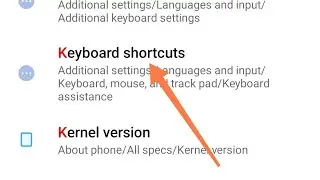 Redmi note 7 me keyboard shortcuts change kaise kare, keyboard shortcuts settings