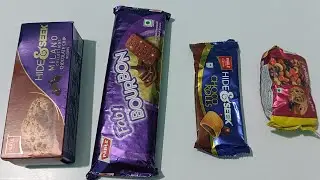 Hide & Seek Milano 🆚Choco Rolls  🆚Bourbon #asmr #asmrsounds#parle#cookies #biscuit#yummy#satisfying