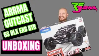ARRMA OUTCAST 6S BLX EXB Extreme Bash RTR - UNBOXING, pierwsze wrażenia