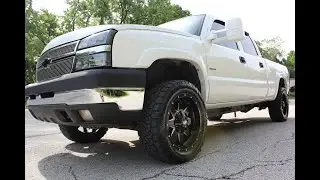 2005 Chevrolet Silverado 2500 HD 4x4 Duramax LLY Build Allison, injectors, tune, rims, FOR SALE!