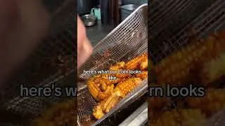 How to Make Corn Ribs LIKE A CHEF #shorts #chef