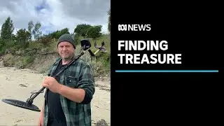 Hobby detectorist's 'obsession' for buried treasure makes him a community hero | ABC News