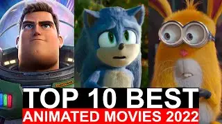 Top 10 Best Animated Movies 2022 | Netflix & Prime Video & Hulu