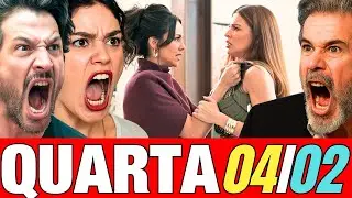 TRÊS GRAÇAS: Capítulo De Quarta 04/02 - Resumo da Novela Três Graças Hoje