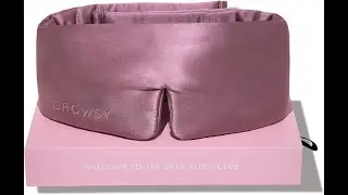 DROWSY Silk Sleep Mask: Luxury Review