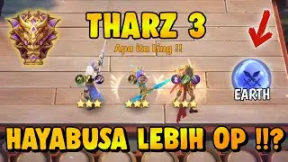 THARZ 3 ONLY SWORDSMAN | HAYABUSA TERLALU KUAT‼️NO NATURE KITA PARTY - Mobile Legends Magic Chess