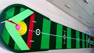 Best Track Boomerang Puttingmatte mit R&uuml;ckwurf Funktion