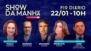 SHOW DA MANH&Atilde; - BANCO MASTER: SER&Aacute; O FIM DA LINHA PARA TOFFOLI? - 22/01/2026