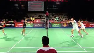 Day 2 - 2014 BWF World Championships - Chris Adcock-Gabrielle Adcock vs Tan Aik Quan-Lai Pei Jing