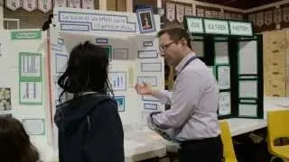 Inside the Vancouver District Science Fair at Langara College