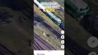 rarytasy na Google Earth #google #rarytas #ep05 #czesio #su45 #train #rail #map #googlemaps