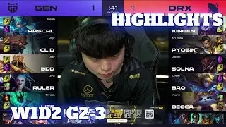 GEN vs DRX - Game 3 Highlights | Week 1 Day 1 LCK Summer 2021 | Gen.G vs DRX G3