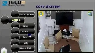 نظام CCTV و نظام إدارة المباني BMS