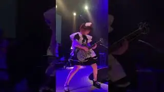 Kobato Miku flapping her wings in LA (Sayonakidori solo, partial) #shorts #bandmaid