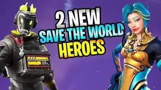Fortnite - How to Unlock NEW Save The World Heros Hotwire & Flutter