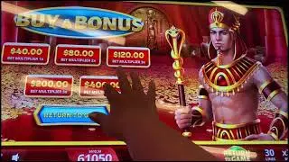 Up to $500 BUY BONUS at every denomination-RAMOSIS' TREASURES EGYPTIAN LINK #slotscasinogames #slot