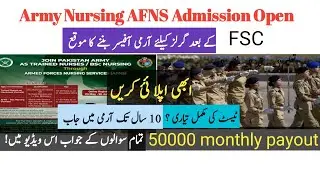 Afns(ARMY nursing)admission open 2023||AFNs registration open||how to apply in Afns