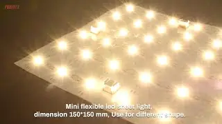 mini led panel 150*150mm flexible led light sheet Company - PERFECT LED in 2023 #ledlightsstrip