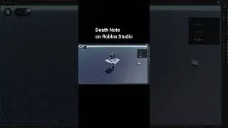 Death Note tutorial on YT #plehlowla #robloxstudio #plehlowlastudio