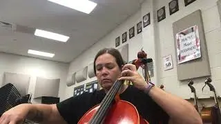 Armed Forces Tribute cello tutorial