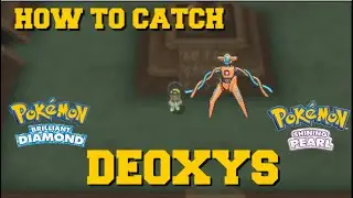 HOW TO CATCH DEOXYS IN POKEMON BRILLIANT DIAMOND AND SHINING PEARL (DEOXYS EVENT)