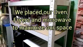 Unboxing 4 layers boltless steel rack shelves