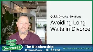 What If I Don&rsquo;t Want to Wait Six Months for My Divorce? | Los Angeles Divorce #divorce661