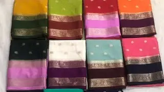 #premium mysore semi crape silk sarees @booking 8217382645😊💫💯