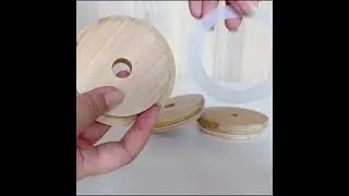 Bamboo mason jar lid, natural life!