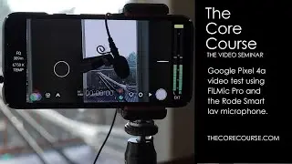 google pixel 4a video test