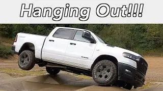2026 Ram 1500 Warlock with the HEMI V-8 Hits the Trails. V-8 Rumbling through it All!