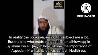 Books to learn the Salafi Manhaj - Shaykh 'Ali al Halabi