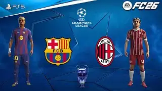 FC 26 - Barcelona vs AC Milan | UCL Final | Luka Modrić vs Marc-Andr&eacute; ter Stegen epic showdown