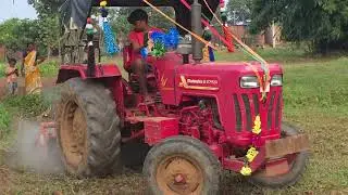 New Mahindra Di 275tu39hp tractor with Sonalika Rotavator #tractorlife #mahindra #tractor 🚜 &hearts;️ 