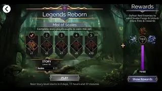Gems of War Legends Reborn Mist of Scales 4th Story