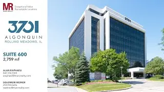 Suite 600 2759 SF | 3701 Algonquin,  Rolling Meadows, IL | Marc Realty