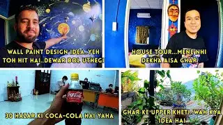 Wall paint design 2025 | Dewar Paint | Vietnam home tour | Roof garden ideas 2025 |