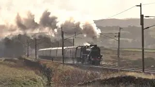 LMS 45212 Stanies Black 5 Makes 'RARE' Visit on 'The Northern Belle' 19/10/2024