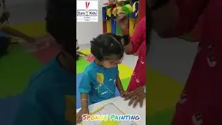 Sponge Painting Secrets Revealed for Creative Learning #spongepainting #cutekids