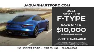 Jaguar Hartford - Save up to $10,000 on select remaining 2023 Models