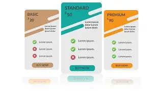 How to Create a Professional Pricing Plan in Adobe Illustrator  Easy Graphics Tutorial