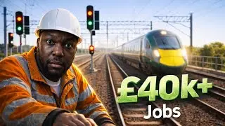 &pound;40k+ Railway Jobs (No Degree Needed)