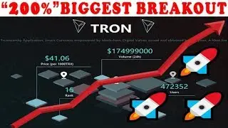 TRON (TRX) PRICE PREDICTION 2019 - 200% BREAKOUT!