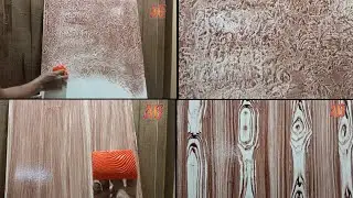 ORANG AWAM PUN PASTI BISA || CARA MUDAH CAT MOTIF BATIK DAN CAT MOTIF KAYU