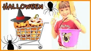 Bé Peanut Đi Mua Đồ Trang Trí Halloween - mua sắm halloween Hoá Trang Halloween (PEANUT'S VLOG)