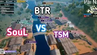 BTR vs TSM vs SouL | When 3 Big Teams Collide😳 | Full Fight Intense Match Sanhok