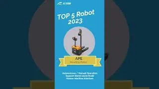 AiTEN TOP5 Robot APe Stacker Robot #amrs #warehouseautomation #agvs #handlingrobot