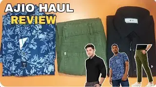 AJIO Shirts &  Men's Pants Musy Buy Products || AJIO HAUL REVIEW || Branded clothes Under 1000rs