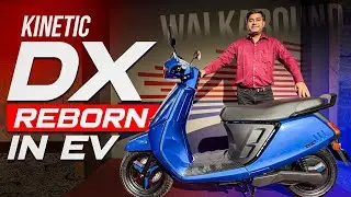 Kinetic DX Electric scooter walkaround | Reborn with electric energy | range 116 km Times drive