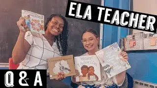 ELA Teacher Q&A | ways to help struggling readers, lesson planning, coping with bad days & more!